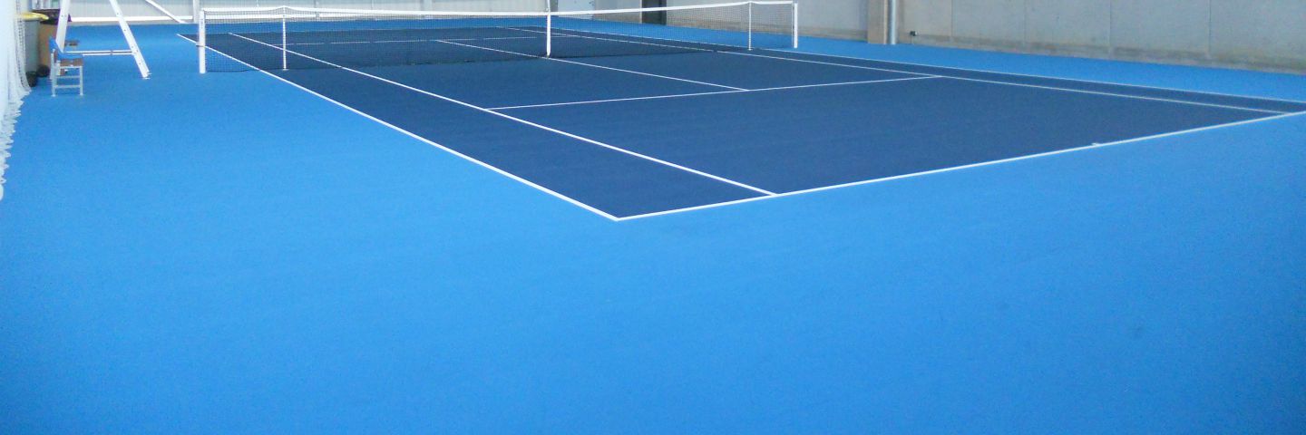 creation de courts de tennis en resine acrylique - Sportingsols