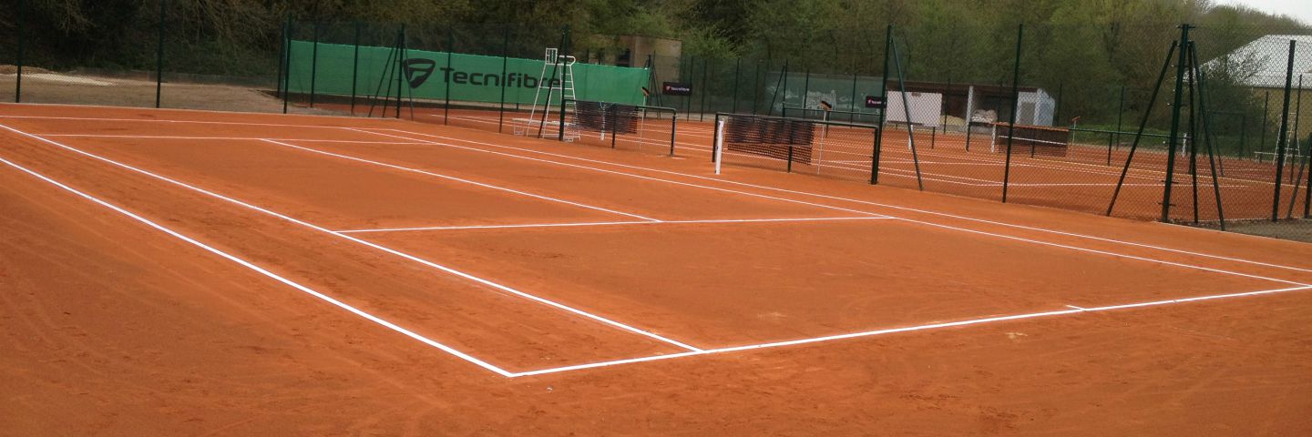 Rénovation de courts de tennis en terre battue - Sportingsols