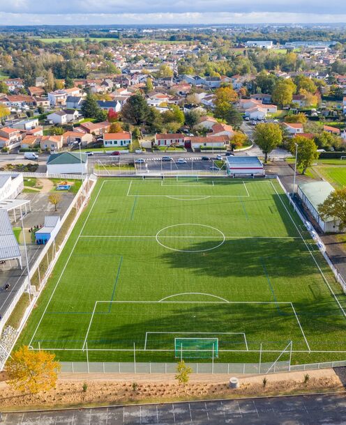 Terrain de football Gazon synthétique Saint Hilaire de Loulay (85)