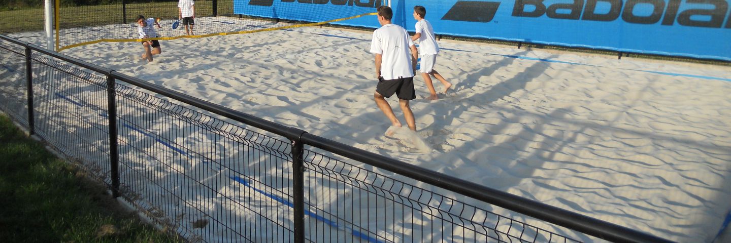 Constructeur de sol pour terrain de beach Volley - Sportingsols