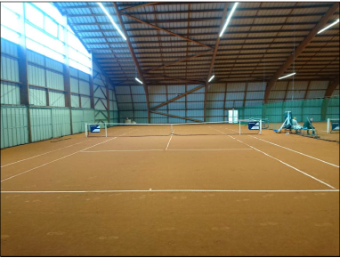 Court de tennis intérieur Proclay - Sportingsols