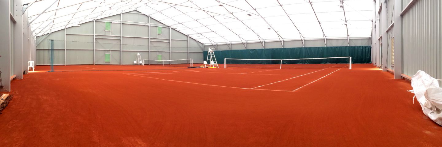 creation de courts de tennis en terre battue traditionnelle - Sportingsols