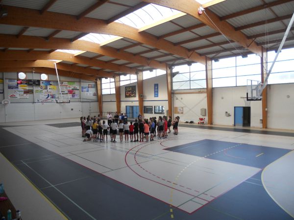 Sol en Linoleum pour salle omnisport - Sportingsols