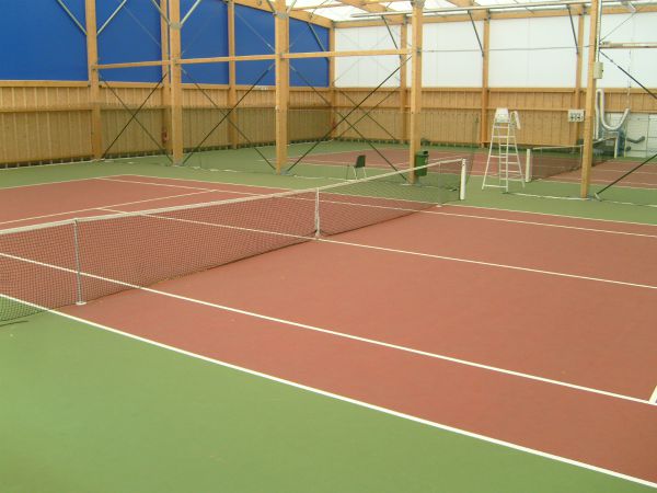 Terrain de Tennis en resine acrylique - Sportingsols